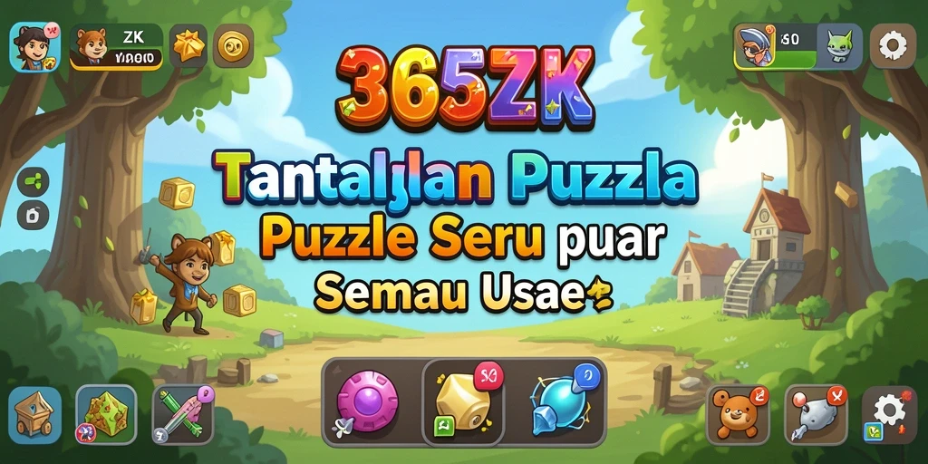 Screenshot gameplay 365ZK dengan tantangan puzzle yang menarik.