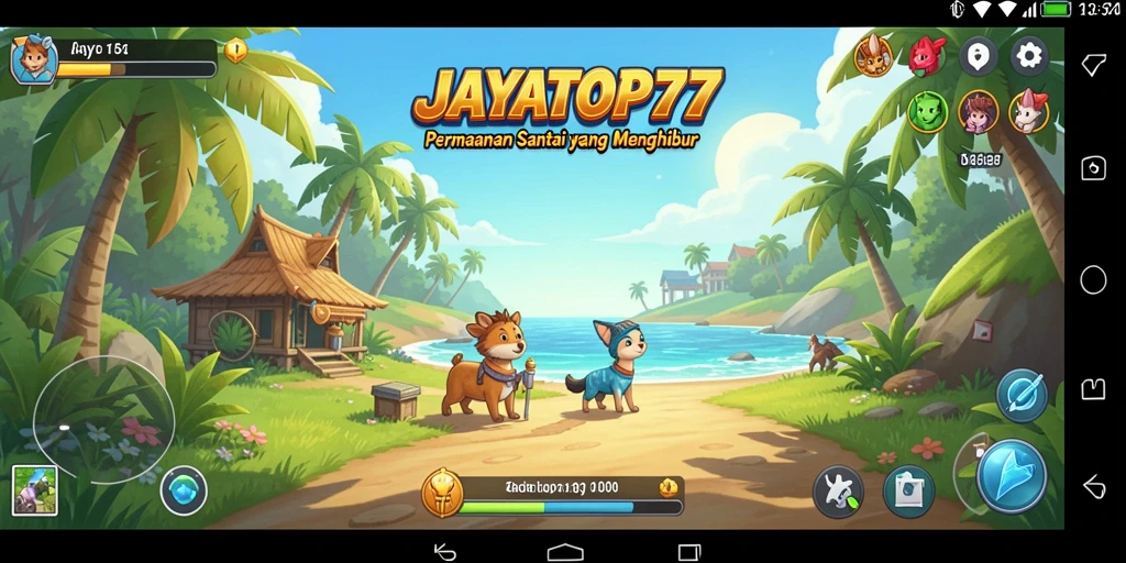 Tampilan gameplay seru dan menggembirakan di JAYATOP77.