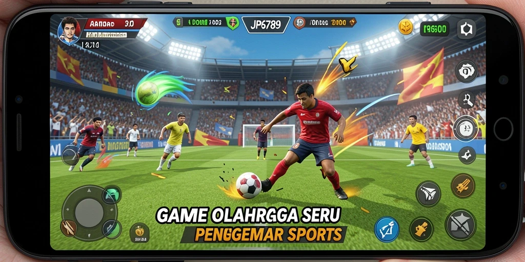 Tampilan menarik dari gameplay <strong>JP6789</strong> dengan aksi olahraga yang dinamis.
