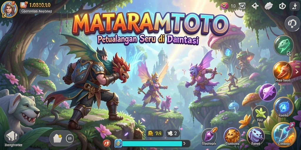 Tampilan gameplay seru dalam petualangan MATARAMTOTO yang mendebarkan.