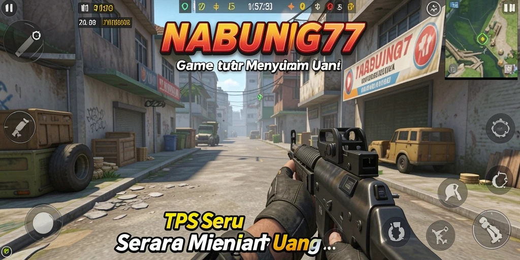 Screenshot gameplay NABUNG77 yang menunjukkan aksi seru dalam pengumpulan uang.