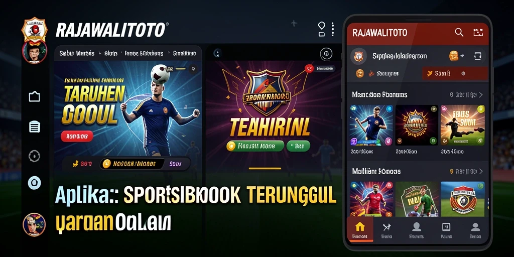 Tampilan gameplay RAJAWALITOTO dengan fitur taruhan olahraga yang menarik.