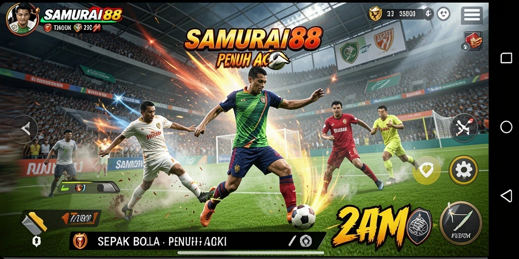 Tangkapan layar gameplay SAMURAI88 yang menegangkan dan seru.